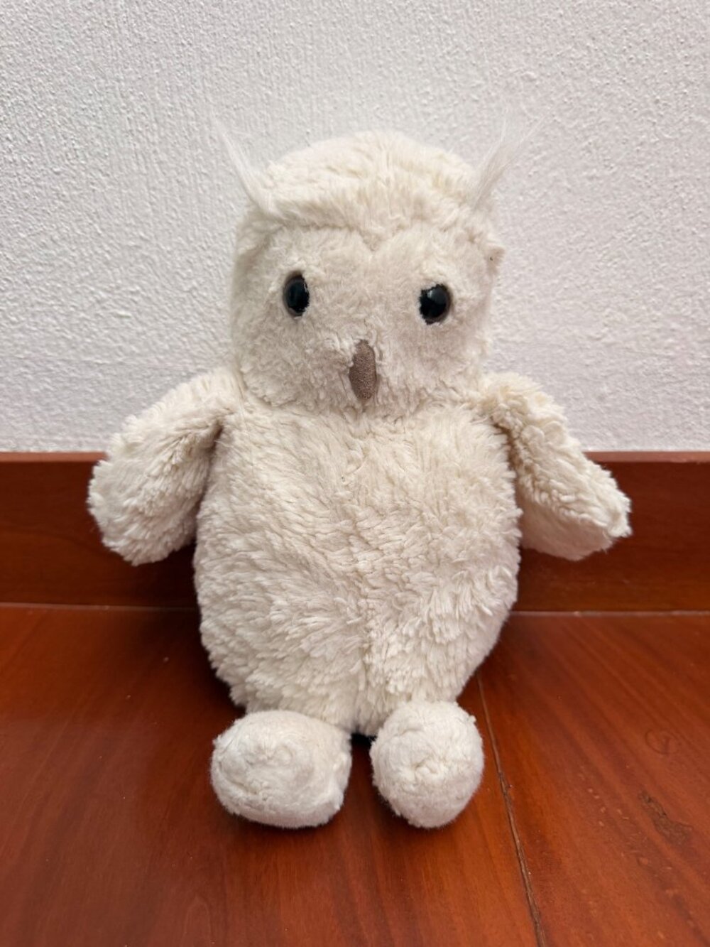 Jellycat Bashful Cream Owl Plush Stuffed Animal Retired Soft Toy Medium
